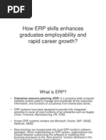 How ERP Skills Enhances Graduates Employability and Rapid Career Growth?