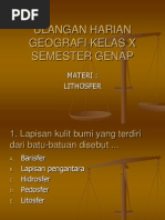 Download Ulangan Harian Geografi Kelas x Semester Genap by Fadil Patria SN205652776 doc pdf