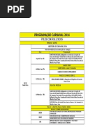 Programacao Carnaval Recife 2014