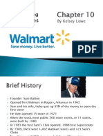 Chapter 10 Presentation Walmart