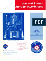 Thermal Energy Storage Experiments Leaflet