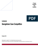 Georgetown Case Competition: Confidential