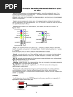01 Gravação de áudio de aparelho externo