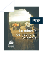 Defensoria Mineria Ilegal Colombia