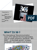 3G Technol OGY: Presented by