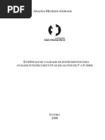 Avaliar as funções executivas