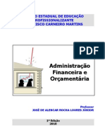 Apostila de Administração Financeira e Orçamentária