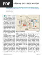 Catalytic Reforming Options and Practices