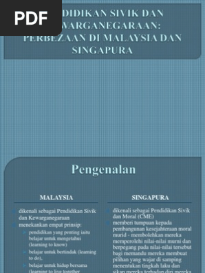 Perbezaan Antara Singapura Dan Malaysia Pdf