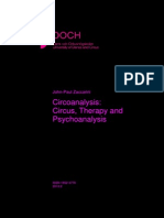 Circoanalysis: Circus, Therapy and Psychoanalysis