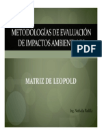 Matriz de Leopold