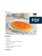 Leche Flan Recipe