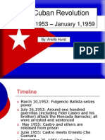Cuban Revolution 1953 - 1959