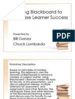 Using Blackboard To Increase Learner Success3