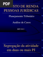 Planejamento - Analise de Casos