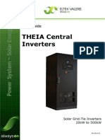 User Guide For THEIA Central Inverters