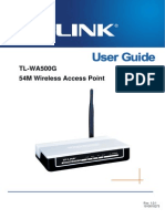 TL-WA500G User Guide