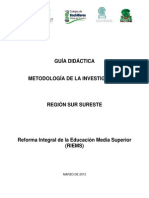 Guia Didactica Metodologia de La Investigacion