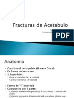 Fracturas de Acetabulo