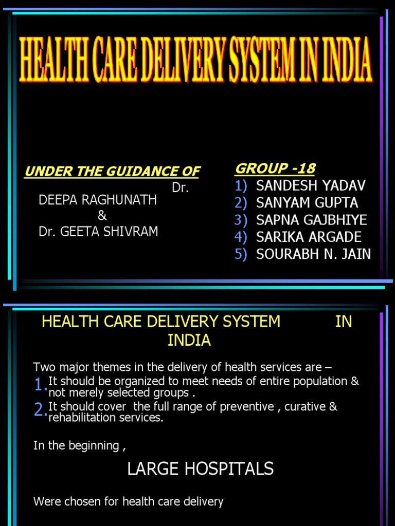 Health Care Delivery System in India | PDF | Health Care | Hospital