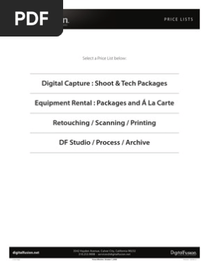 PriCe Lists