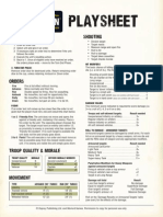 Bolt Action - Playsheet