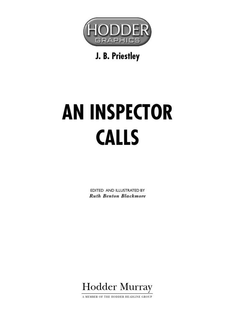 An Inspector Calls PDF