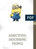 ADJECTIVES FORM 1