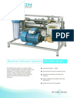 MiniRO Series Reverse Osmosis Systems