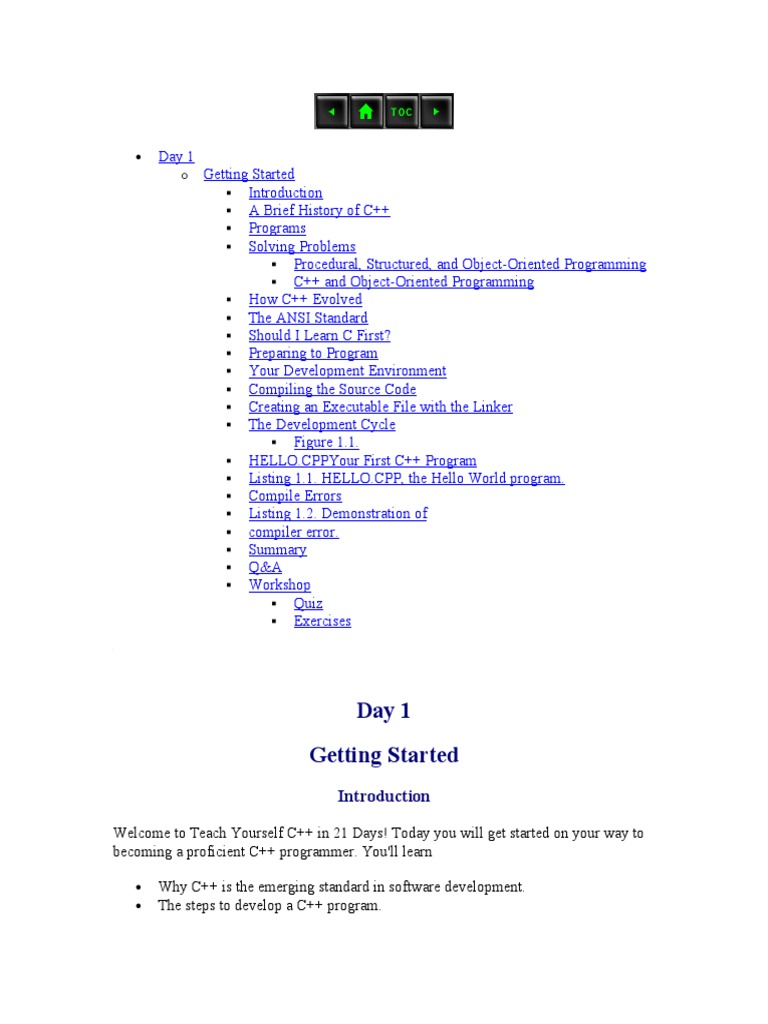 Day 1 Getting Started | PDF | Compiler | Computer Program