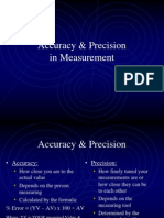 Accuracy & Precision in Measurement