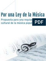 Libro Ley de La Musica