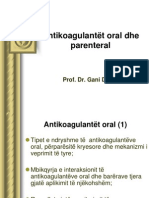 Antikoagulantët Oral Dhe Parenteral1