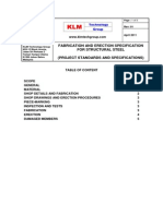 Project Standards and Specifications Structural Steel Rev01