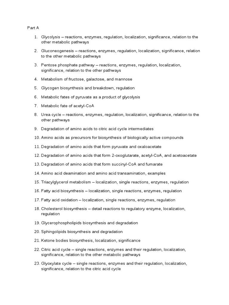 2045 General Biochemistry Exam Questions PDF Metabolic Pathway
