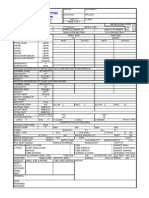 Heat Exchanger Data Sheet-English Unit Rev01