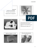 Symmetry, Groups and Symmetry, Groups and Crystal Structures Crystal Structures Yy