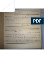 Affidavit of Decease and Value of Property for Levi DANIEL - Jan 1859