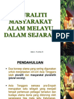 Pluraliti Masyarakat Melayu