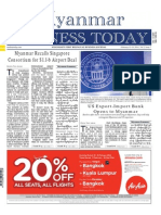 Myanmar Business Today - Vol 2, Issue 7