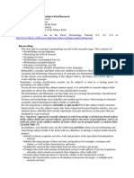 Done Seminar 7 Stages of Subject-Field Research