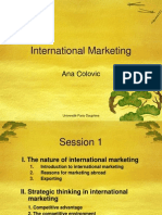Marketing International Session 1