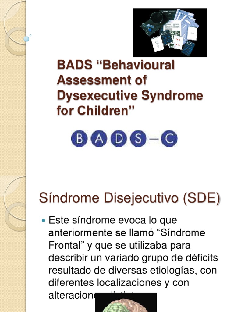 Bads C | PDF | Memoria | Funciones ejecutivas