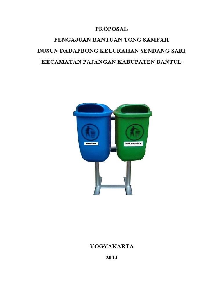 PROPOSAL Tong Sampah