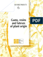 NWFP 6 Gums, Resins and Latexes of Plant Origin