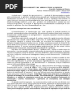 Agrocombustiveis e Alimento Ariovaldo