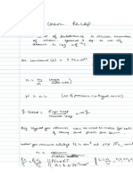 Quant Chem Recap