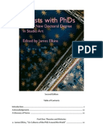 Artists With PhDs Table of Contents