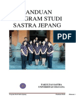 Buku Panduan Prodi Sastra Jepang