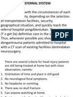 Sistem Rujukan Trauma Kapitis